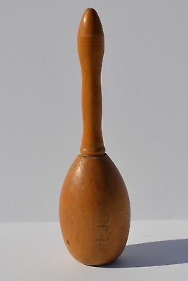 Vintage-6-Wood-Darning-Egg-Sock-Darner-Wooden